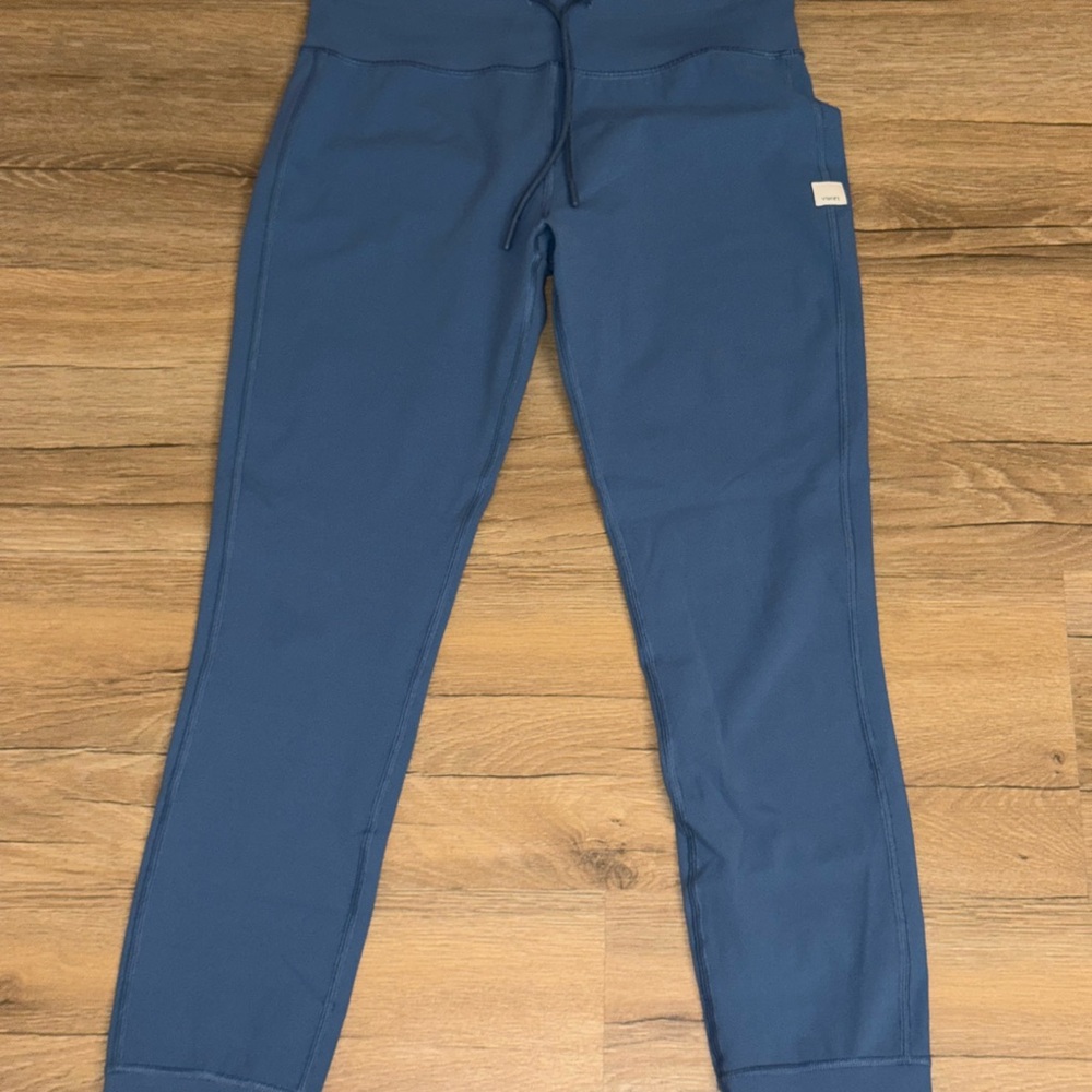 Vuori Blue Joggers with Elastic Waistband
